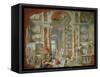 Picture Gallery with Views of Modern Rome-Giovanni Paolo Panini-Framed Stretched Canvas