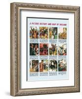 Picture History of Ireland-null-Framed Giclee Print