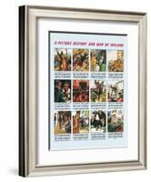 Picture History of Ireland-null-Framed Giclee Print