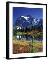 Picture Lake and Mount Shuksan at Heather Meadows, Washington, USA-Jamie & Judy Wild-Framed Photographic Print