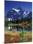 Picture Lake and Mount Shuksan at Heather Meadows, Washington, USA-Jamie & Judy Wild-Mounted Photographic Print