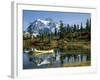 Picture Lake Mount Shuksan, Washington, USA-null-Framed Photographic Print