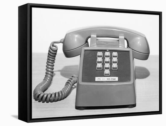 Picture of a Standard Telephone-null-Framed Stretched Canvas