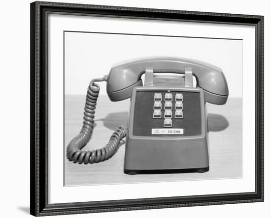 Picture of a Standard Telephone-null-Framed Photographic Print