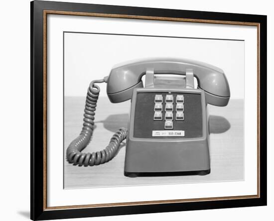 Picture of a Standard Telephone-null-Framed Photographic Print