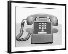 Picture of a Standard Telephone-null-Framed Photographic Print