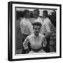 Picture of an Woman with a "Butch Haircut"-Nina Leen-Framed Photographic Print