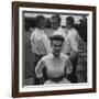 Picture of an Woman with a "Butch Haircut"-Nina Leen-Framed Photographic Print