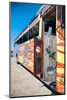 Picture of Colorful Bus Coach in Aruba-PlusONE-Mounted Photographic Print