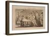 Picture of Europe for July 1772, 1772-null-Framed Giclee Print