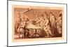 Picture of Europe for July 1772-null-Mounted Giclee Print