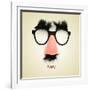 Picture Of Fake Glasses-nito-Framed Art Print