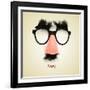 Picture Of Fake Glasses-nito-Framed Art Print