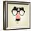 Picture Of Fake Glasses-nito-Framed Art Print