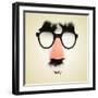 Picture Of Fake Glasses-nito-Framed Art Print