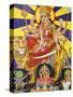 Picture of Hindu Goddess Durga, India, Asia-Godong-Stretched Canvas