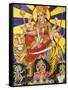 Picture of Hindu Goddess Durga, India, Asia-Godong-Framed Stretched Canvas