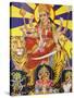 Picture of Hindu Goddess Durga, India, Asia-Godong-Stretched Canvas