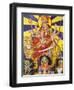 Picture of Hindu Goddess Durga, India, Asia-Godong-Framed Photographic Print