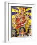 Picture of Hindu Goddess Durga, India, Asia-Godong-Framed Photographic Print