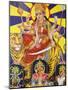 Picture of Hindu Goddess Durga, India, Asia-Godong-Mounted Photographic Print