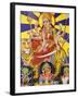 Picture of Hindu Goddess Durga, India, Asia-Godong-Framed Photographic Print