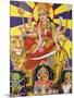 Picture of Hindu Goddess Durga, India, Asia-Godong-Mounted Photographic Print