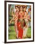 Picture of Hindu Goddesses Parvati, Lakshmi and Saraswati, India, Asia-Godong-Framed Photographic Print