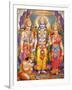 Picture of Hindu Gods Laksman, Rama, Sita and Hanuman, India, Asia-Godong-Framed Photographic Print