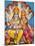 Picture of Hindu Gods Visnu and Lakshmi, India, Asia-Godong-Mounted Photographic Print