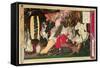 Picture of Japanese History - Dancing for the Sun Goddess-Yoshitoshi Tsukioka-Framed Stretched Canvas
