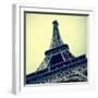 Picture Of The Eiffel Tower In Paris, France, With A Retro Effect-nito-Framed Art Print