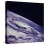 Picture of the Eye of a Hurricane Taken from the Apollo 7 Space Ship While Flying over Cuba-null-Stretched Canvas