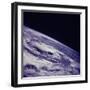 Picture of the Eye of a Hurricane Taken from the Apollo 7 Space Ship While Flying over Cuba-null-Framed Photographic Print
