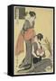 Picture of the Lower Class, 1794-1795-Kitagawa Utamaro-Framed Stretched Canvas