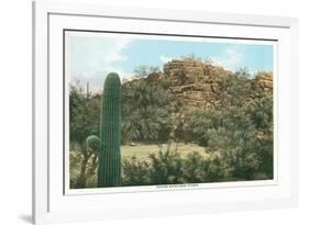 Picture Rocks Near Tucson-null-Framed Art Print