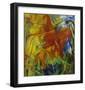 Picture with Bulls-Franz Marc-Framed Giclee Print