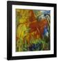 Picture with Bulls-Franz Marc-Framed Giclee Print