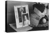 Pictures and Mementoes on Phonograph Top: Yonemitsu Home-Ansel Adams-Stretched Canvas