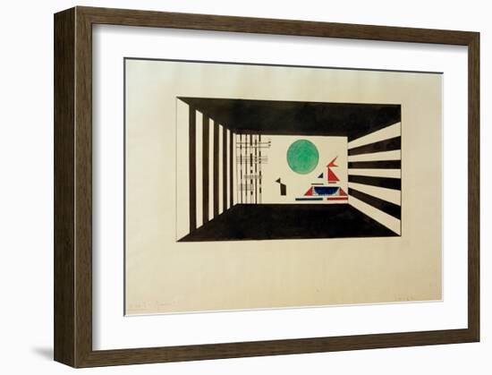 Pictures at an Exhibition Picture II Gnomus, 1930-Wassily Kandinsky-Framed Giclee Print