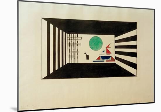 Pictures at an Exhibition Picture II Gnomus, 1930-Wassily Kandinsky-Mounted Giclee Print