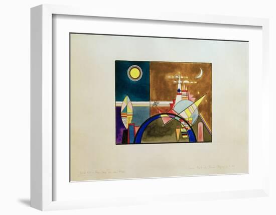 Pictures at an Exhibition Picture XVI, 1930-Wassily Kandinsky-Framed Giclee Print