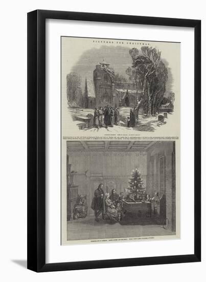 Pictures for Christmas-null-Framed Giclee Print