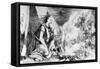 Pictures in the Fire, Cartoon from Tomahawk Magazine, August 24th 1867-Matthew "matt" Somerville Morgan-Framed Stretched Canvas