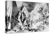 Pictures in the Fire, Cartoon from Tomahawk Magazine, August 24th 1867-Matthew "matt" Somerville Morgan-Stretched Canvas