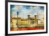 Pictures of Italy - Florence - Artistic Retro Style-Maugli-l-Framed Art Print