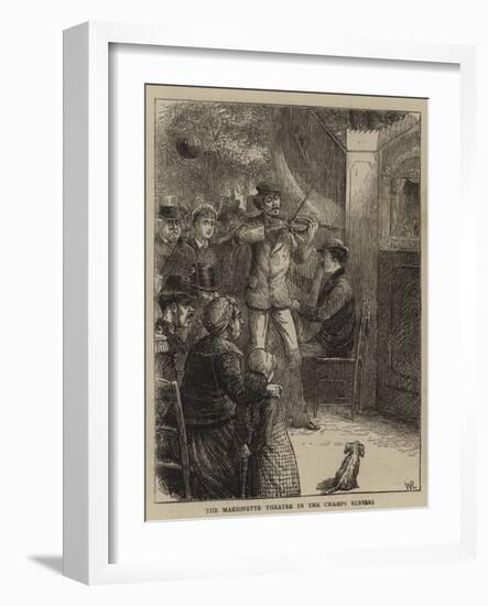 Pictures of Life and Character in Paris by an English Artist, V-William Ralston-Framed Giclee Print