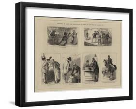 Pictures of Life and Character in Paris by an English Artist, VI-William Ralston-Framed Giclee Print