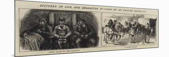 Pictures of Life and Character in Paris by an English Artist, VII-null-Mounted Giclee Print