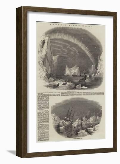 Pictures of the Polar Regions-null-Framed Giclee Print